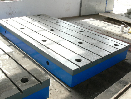 落地镗床工作平台